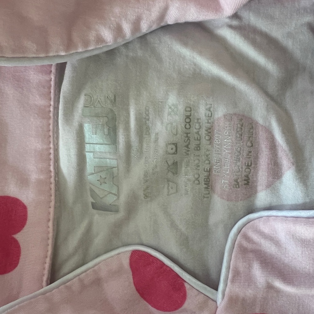 Katie J NYC Pink and Gray Hooded Towel